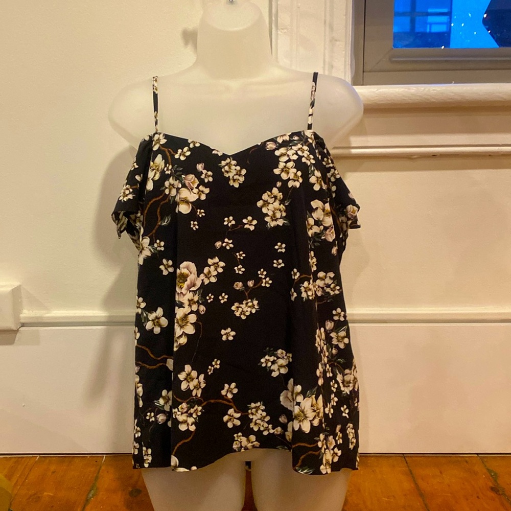 Forever 21 floral tank top